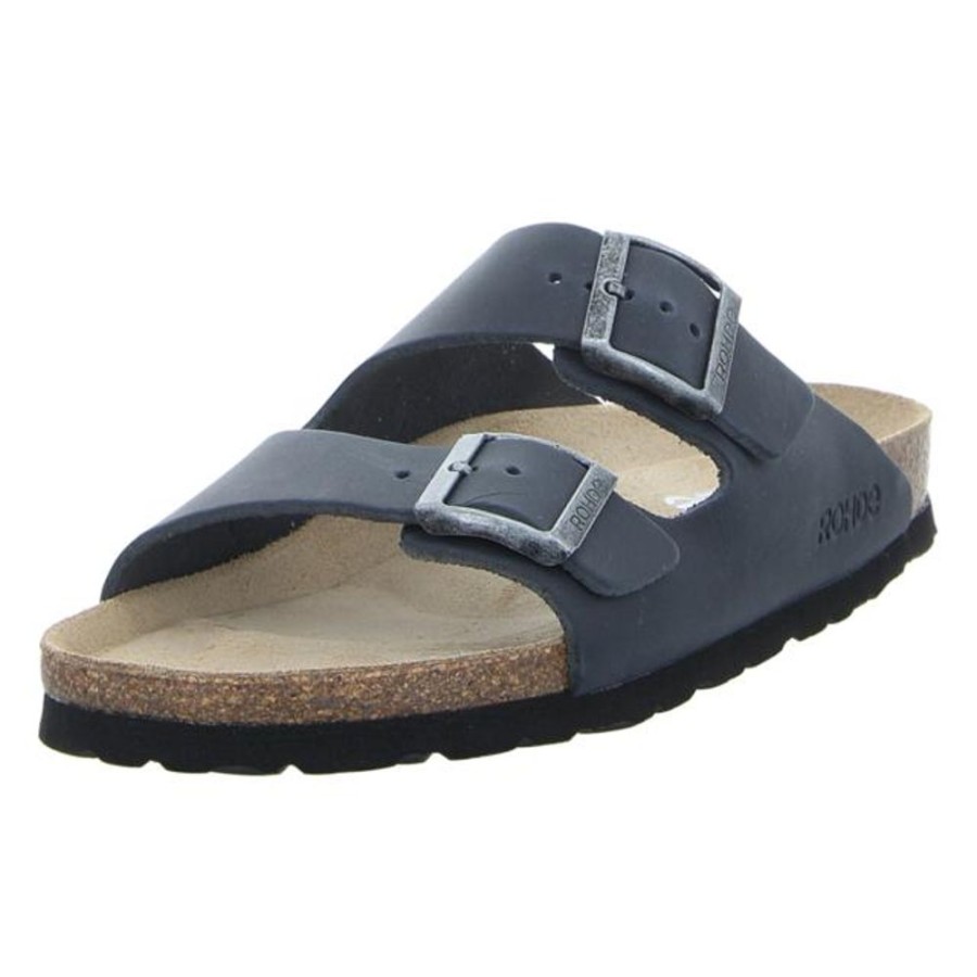 Herren Rohde Offene Schuhe | Rohde - Pantoletten - Ocean