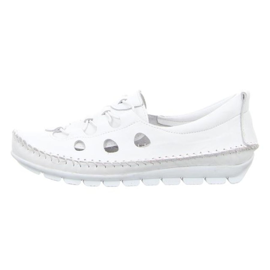 Damen Gemini Halbschuhe | Gemini - Slipper - Weiss