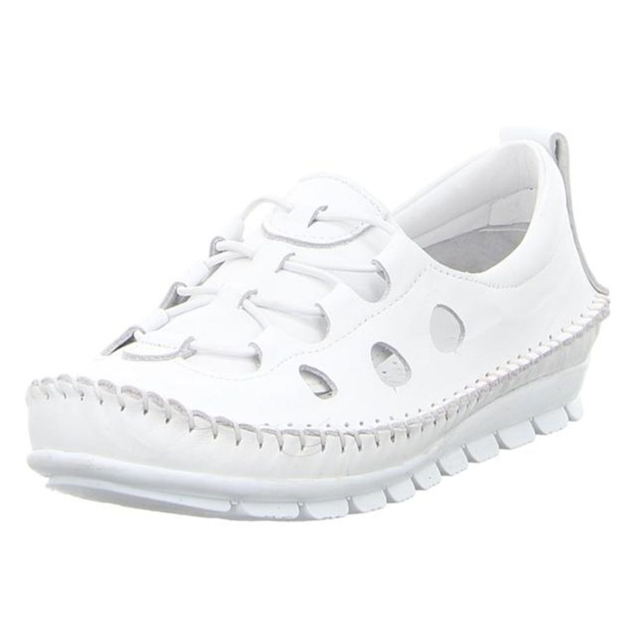 Damen Gemini Halbschuhe | Gemini - Slipper - Weiss