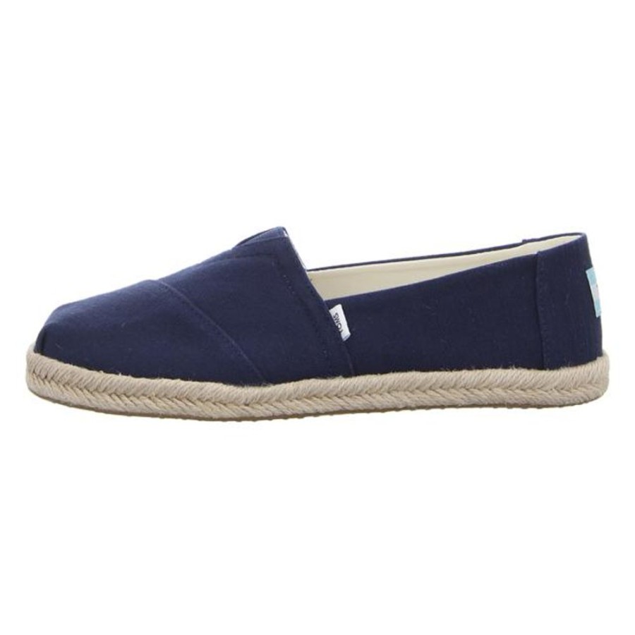 Damen TOMS Halbschuhe | Toms - Slipper - Alpargata - Navy