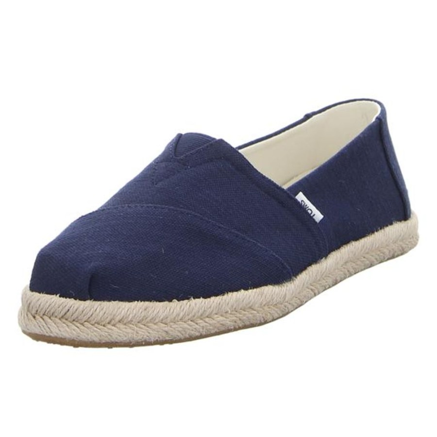 Damen TOMS Halbschuhe | Toms - Slipper - Alpargata - Navy