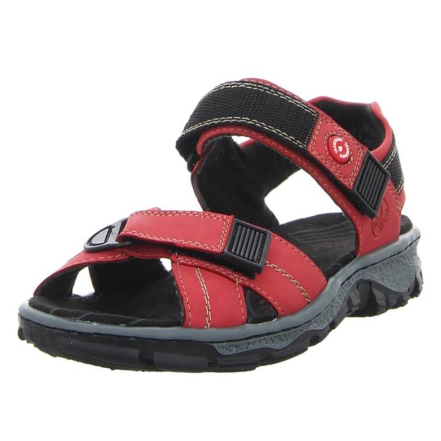 Damen Rieker Sandaletten | Rieker - Sandalen - Rot