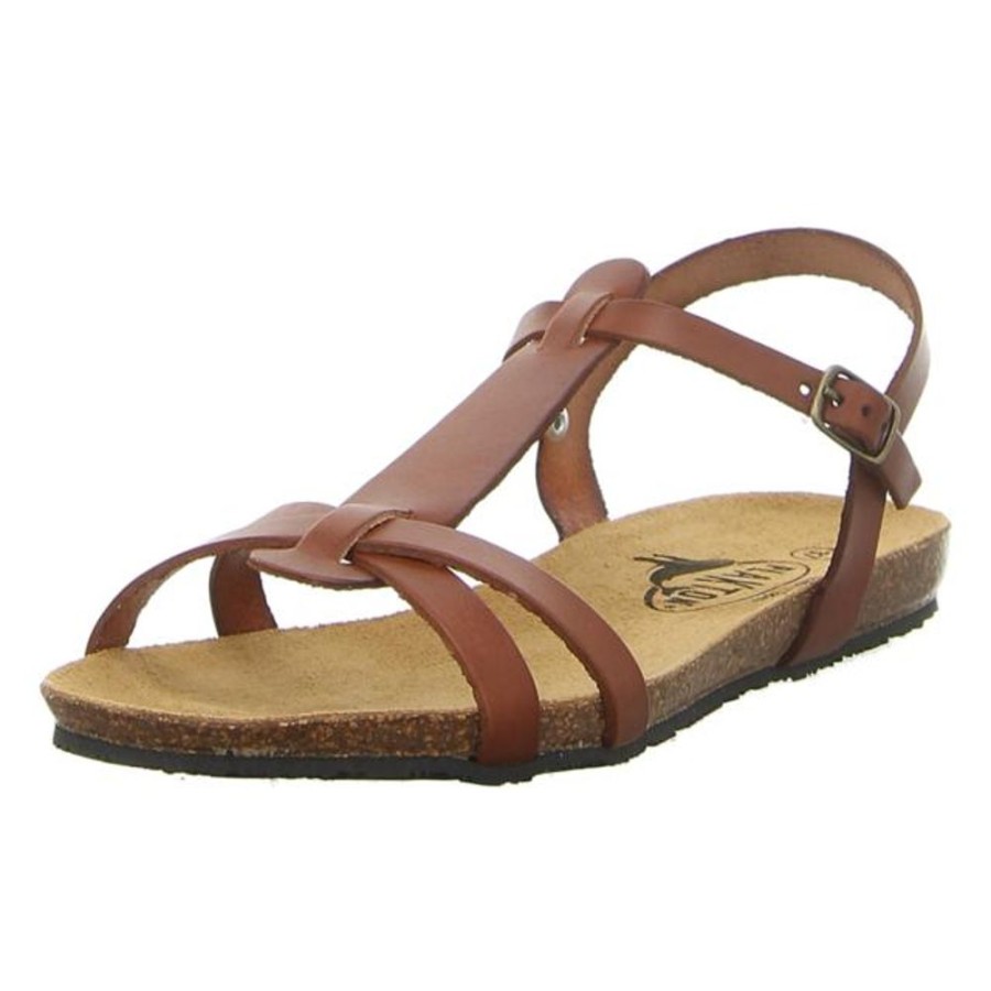 Damen Plakton Sandaletten | Plakton - Sandalen - Mam Coco - Camello