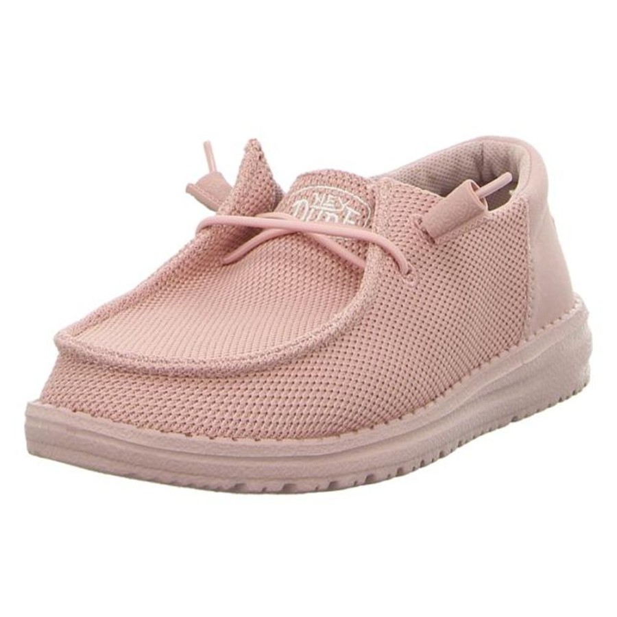 Damen Hey Dude Schnurschuhe | Hey Dude - Schnurschuhe - Wendy Funk Mono - Rose Sand