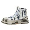 Damen Rebecca White Sneaker | Rebecca White - Sneaker - Navy White+Blue