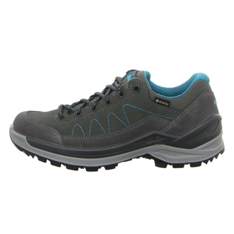 Damen Lowa Outdoor Schuhe | Lowa - Schnurschuhe - Toro Pro Gtx Lo Ws - Graphit/Arktis