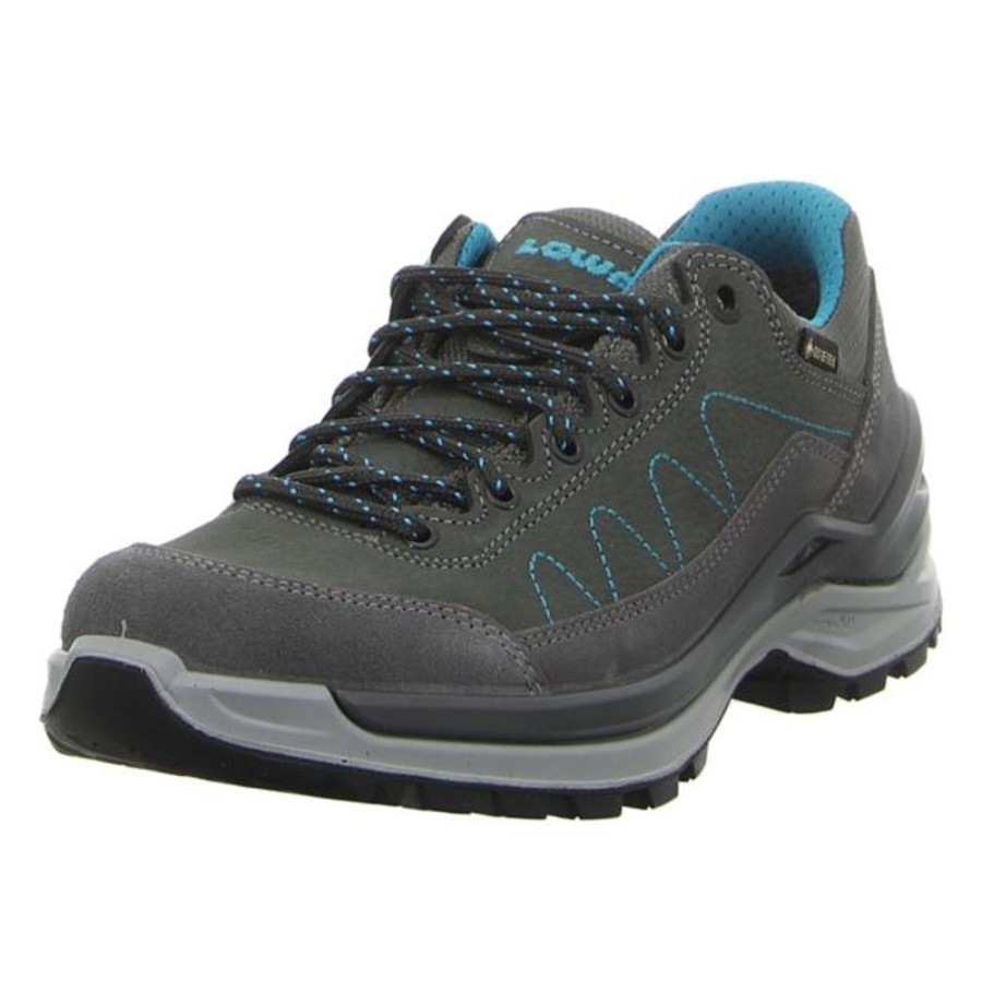 Damen Lowa Outdoor Schuhe | Lowa - Schnurschuhe - Toro Pro Gtx Lo Ws - Graphit/Arktis