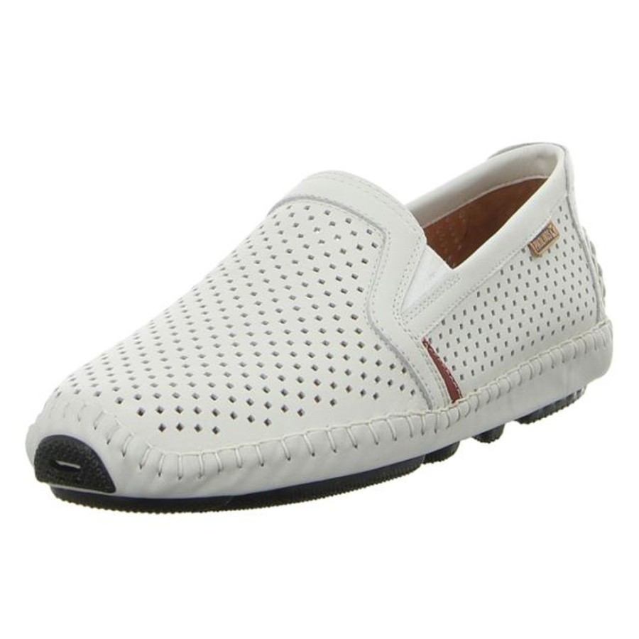 Herren Pikolinos Halbschuhe | Pikolinos - Slipper - Jerez - Weiss