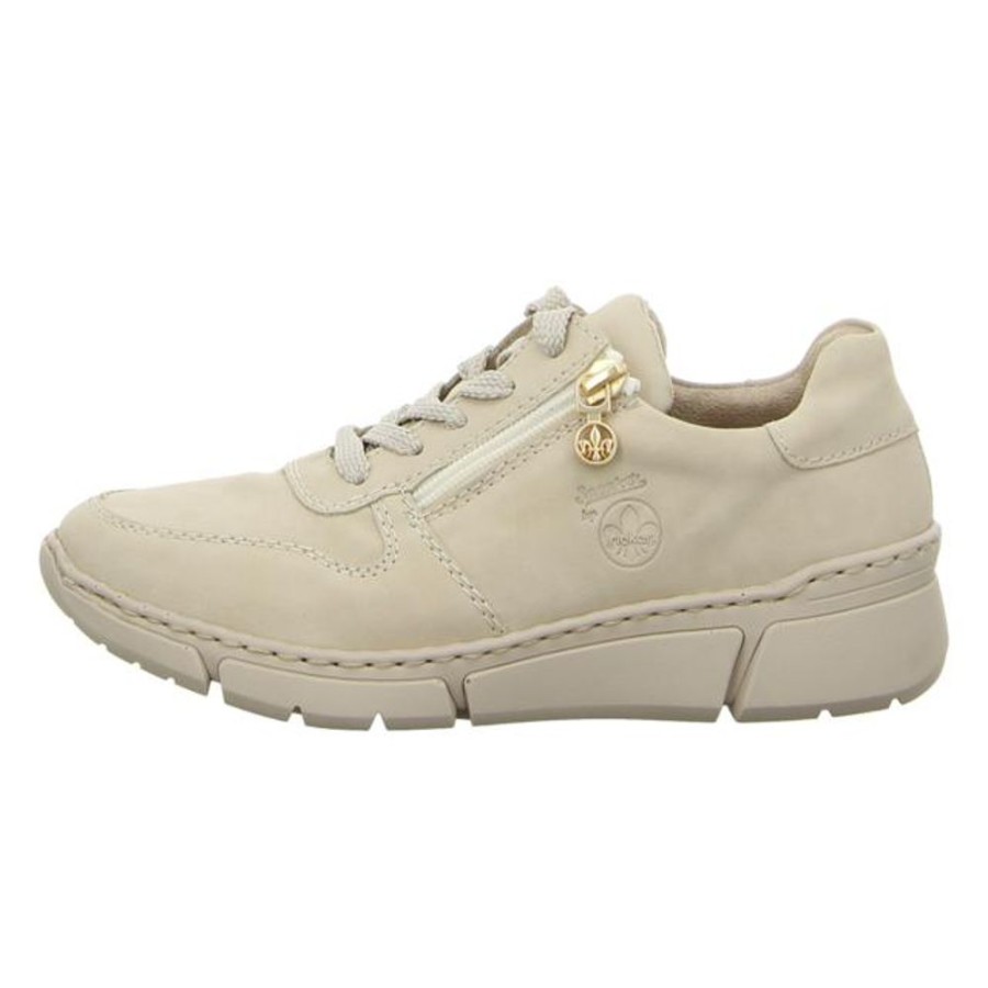 Damen Rieker Schnurschuhe | Rieker - Schnurschuhe - Beige