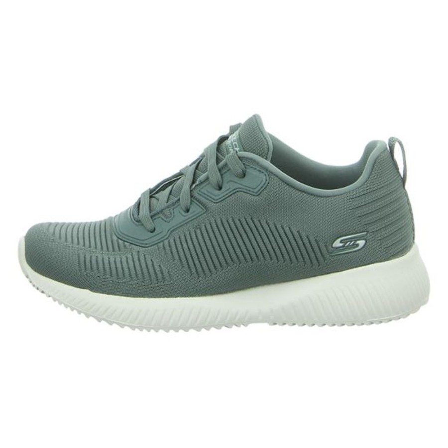 Damen Skechers Sneaker | Skechers - Sneaker - Bobs Squad-Tough Talk - Sage