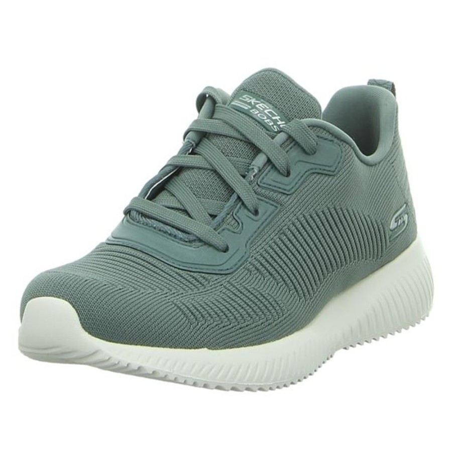 Damen Skechers Sneaker | Skechers - Sneaker - Bobs Squad-Tough Talk - Sage