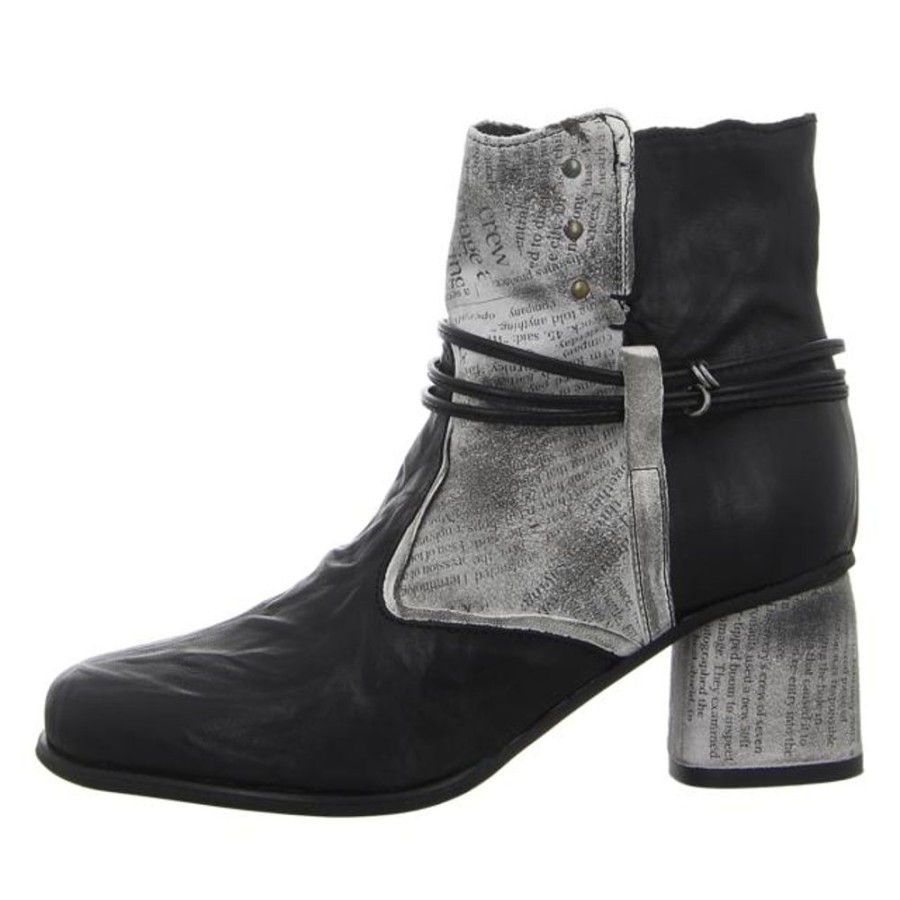 Damen Charme Stiefeletten | Charme - Stiefeletten - Nero+Avorio