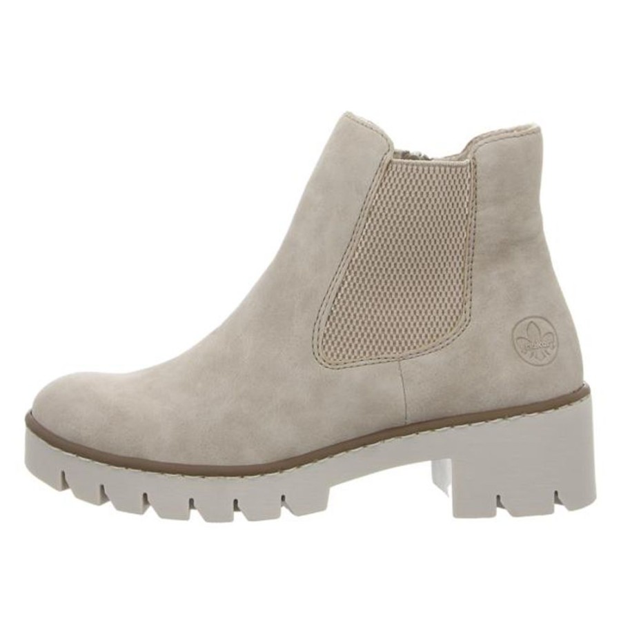 Damen Rieker Stiefeletten | Rieker - Stiefeletten - Beige