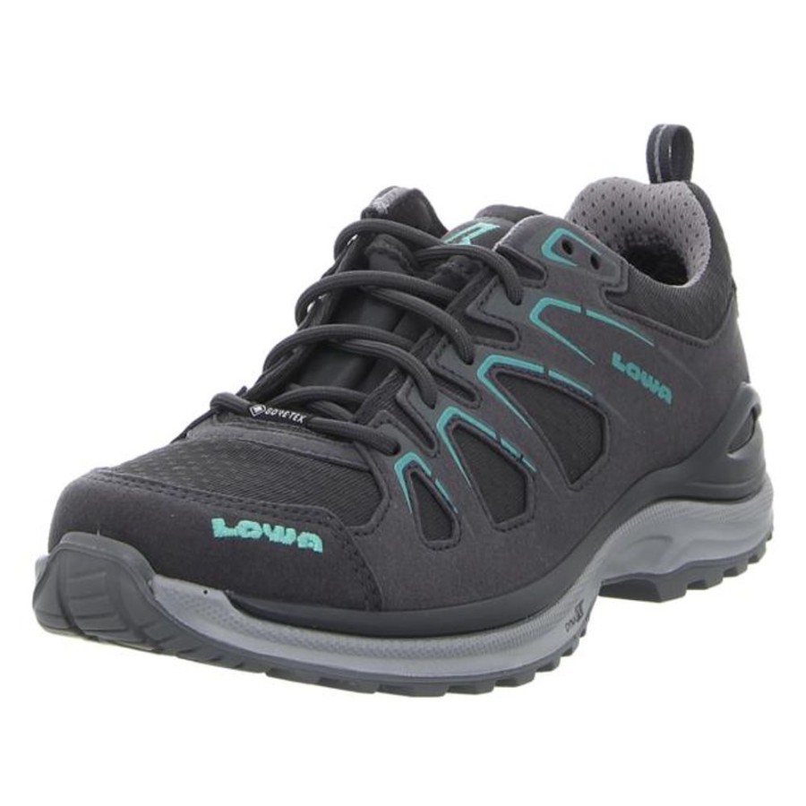 Damen Lowa Schnurschuhe | Lowa - Outdoor-Schuhe - Innox Evo Gtx Lo Ws - Graphit/Arktis