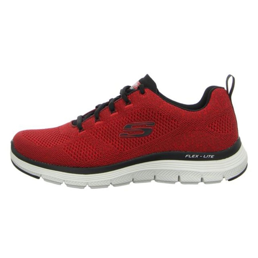 Herren Skechers Sneaker | Skechers - Sneaker - Flex Advantage 4.0 - Red/Black