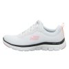 Damen Skechers Sneaker | Skechers - Sneaker - Flex Appeal 4.0-Brilliant View - White/Black/Pink