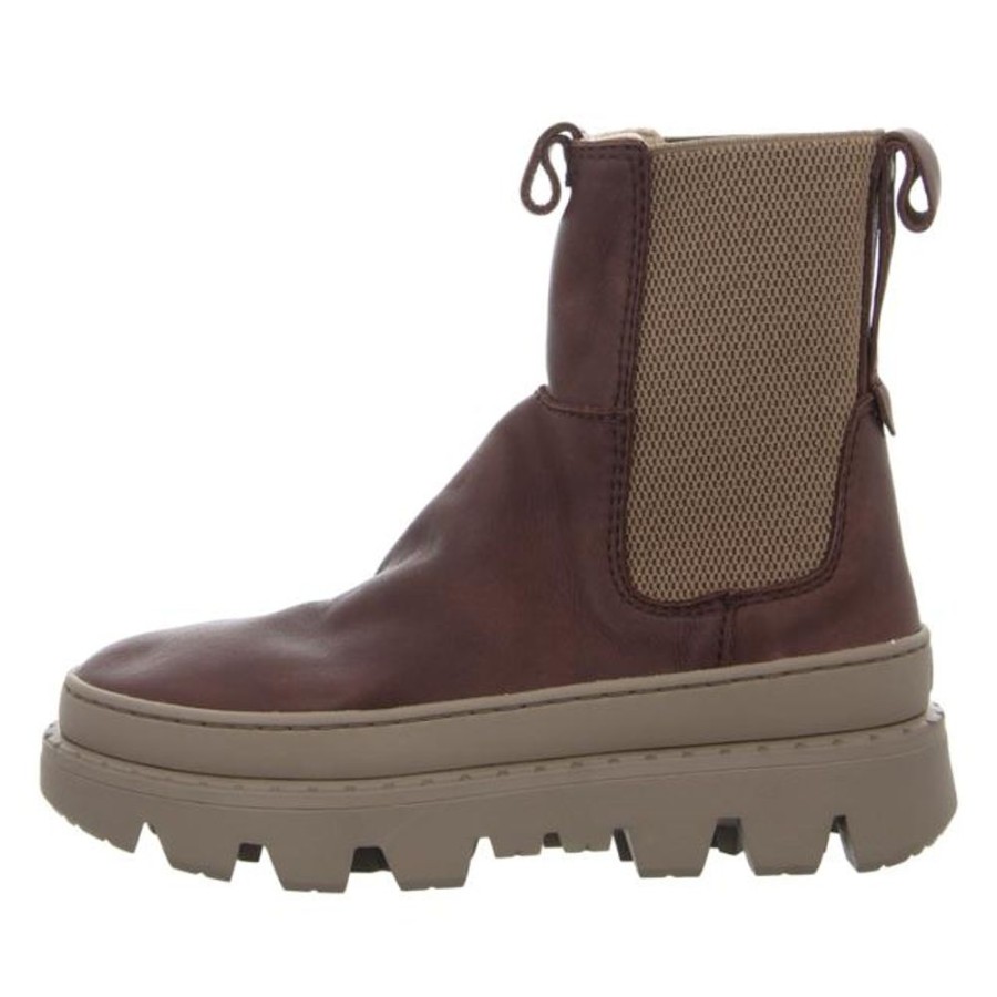 Damen Satorisan Stiefeletten | Satorisan - Stiefeletten - Unalome Elastics - Marron