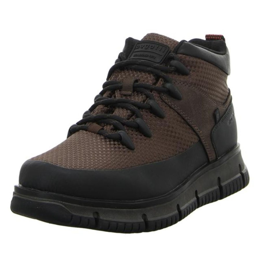 Herren Bugatti Outdoor Schuhe | Bugatti - Stiefeletten - Samper - Dark Brown