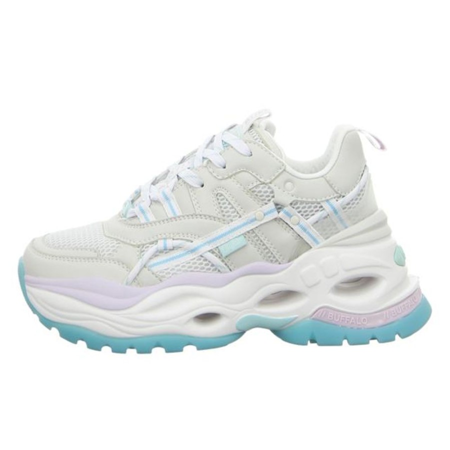 Damen Buffalo Sneaker | Buffalo - Sneaker - Triplet Hollow - Pastell Multi