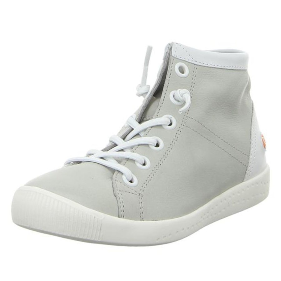 Damen Softinos Sneaker | Softinos - Sneaker - Isleen Ii - Lt.Grey/White