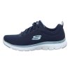 Damen Skechers Sneaker | Skechers - Sneaker - Flex Appeal 4.0-Bril - Navy/Blue