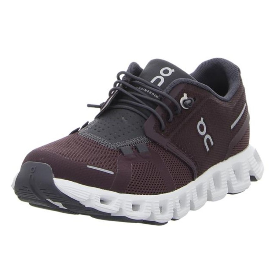 Damen ON Sneaker | On - Sneaker - Cloud 5 - Mulberry/Eclipse