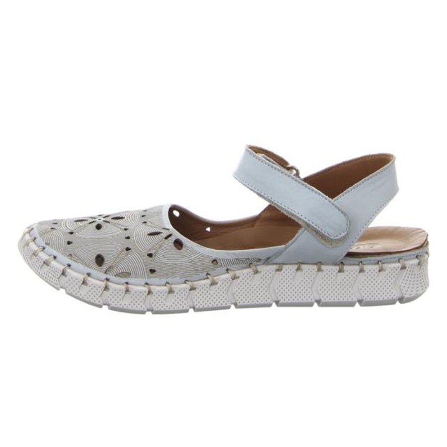 Damen Artiker Sandaletten | Artiker - Ballerinas - Light Blue