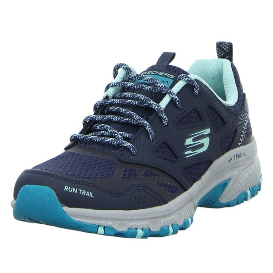 Damen Skechers Sneaker | Skechers - Sneaker - Hillcrest - Navy/Turquoise