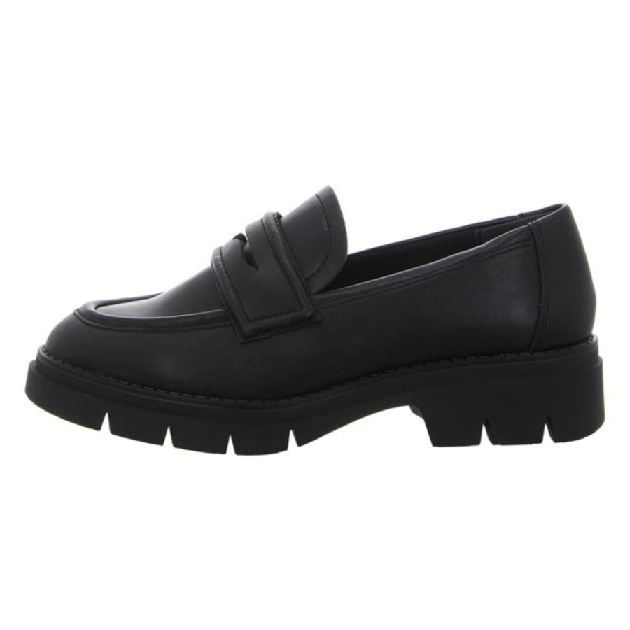 Damen Tamaris Halbschuhe | Tamaris - Slipper - Black Matt