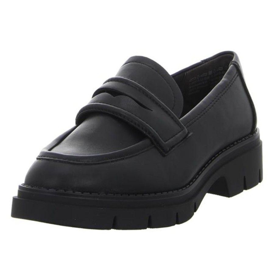 Damen Tamaris Halbschuhe | Tamaris - Slipper - Black Matt