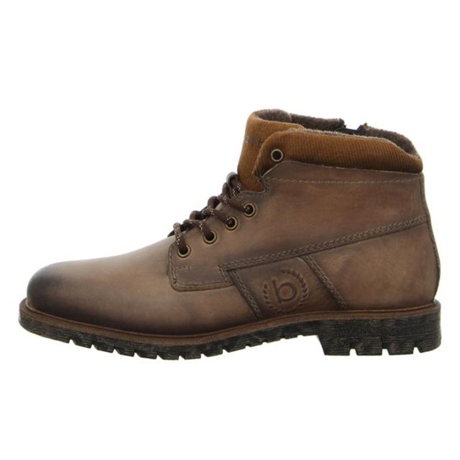 Herren Bugatti Stiefel | Bugatti - Stiefeletten - Sisto - Sand