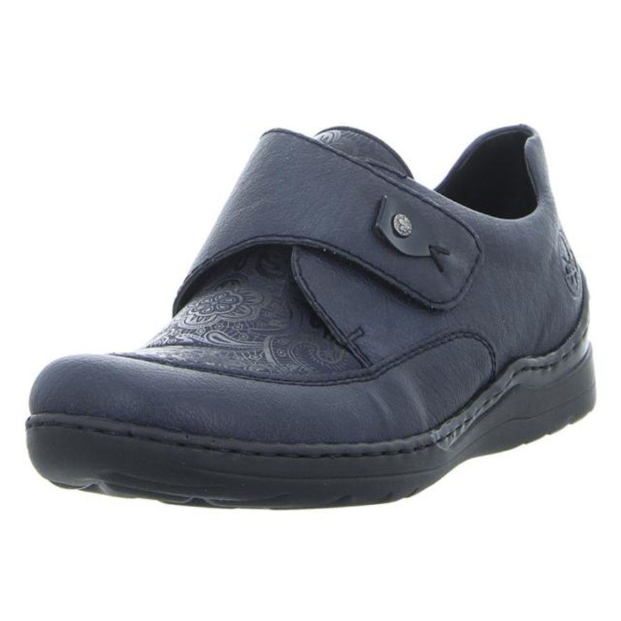 Damen Rieker Halbschuhe | Rieker - Slipper - Blau