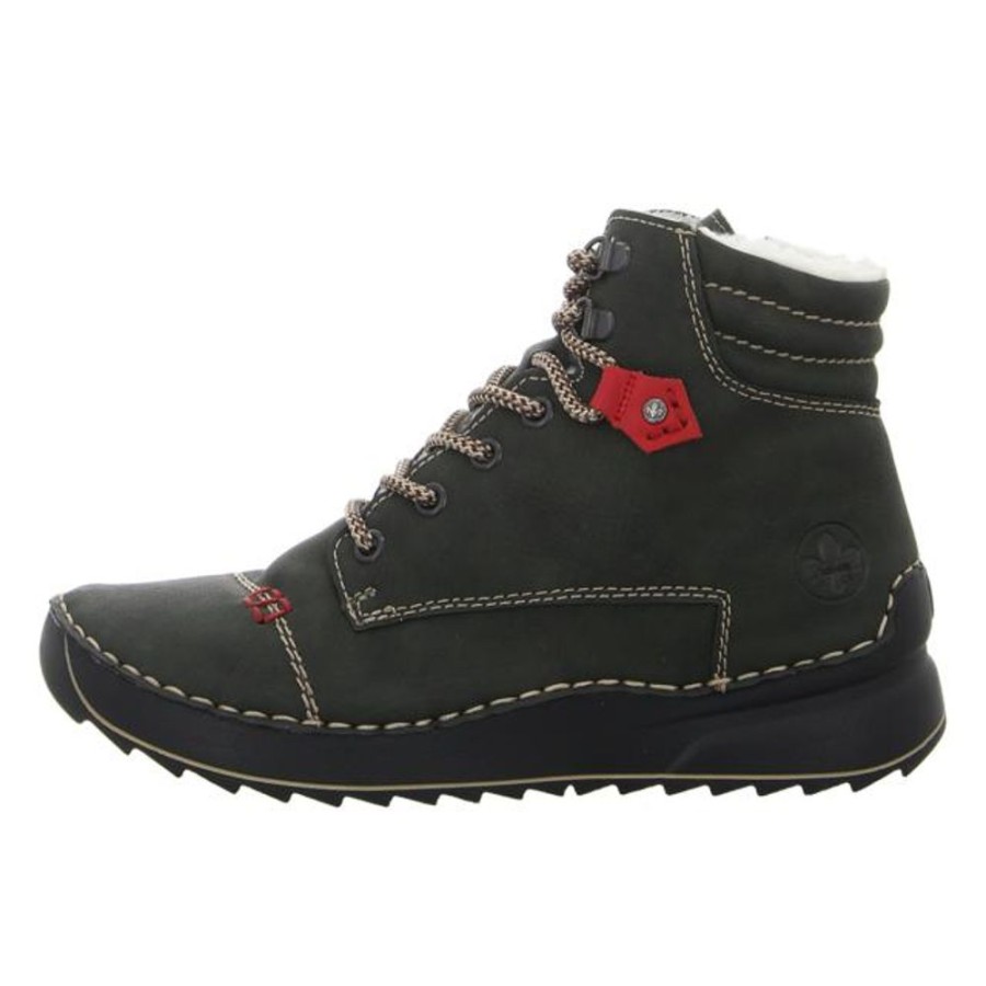 Damen Rieker Stiefeletten | Rieker - Stiefeletten - Grun