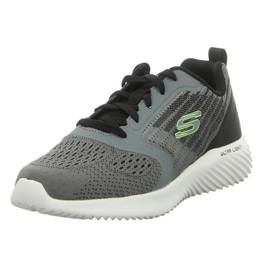 Herren Skechers Sneaker | Skechers - Sneaker - Bounder-Verkona - Charcoal/Gray