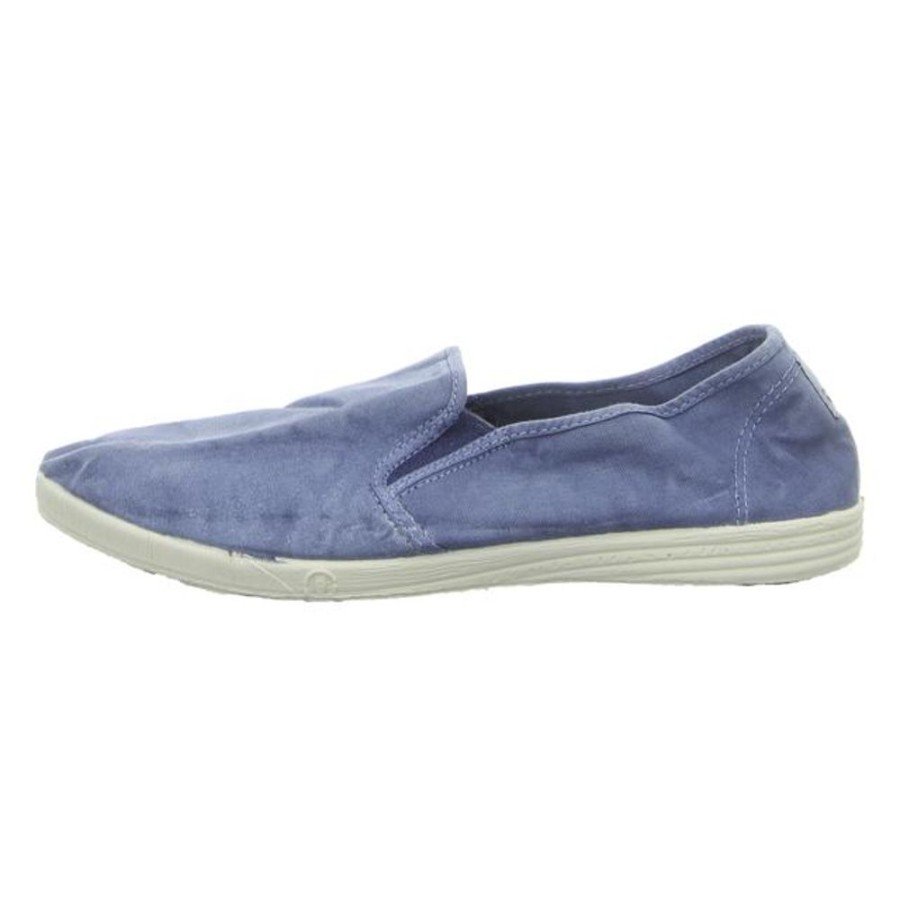 Herren Natural World Halbschuhe | Natural World - Slipper - Celest Enz