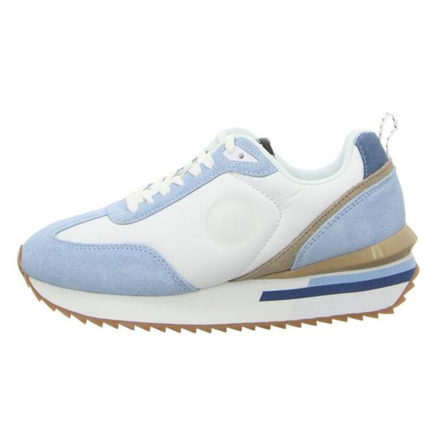 Damen Palpa Sneaker | Palpa - Sneaker - Jenna 1 - White/Lt.Blue/Lt.Sand