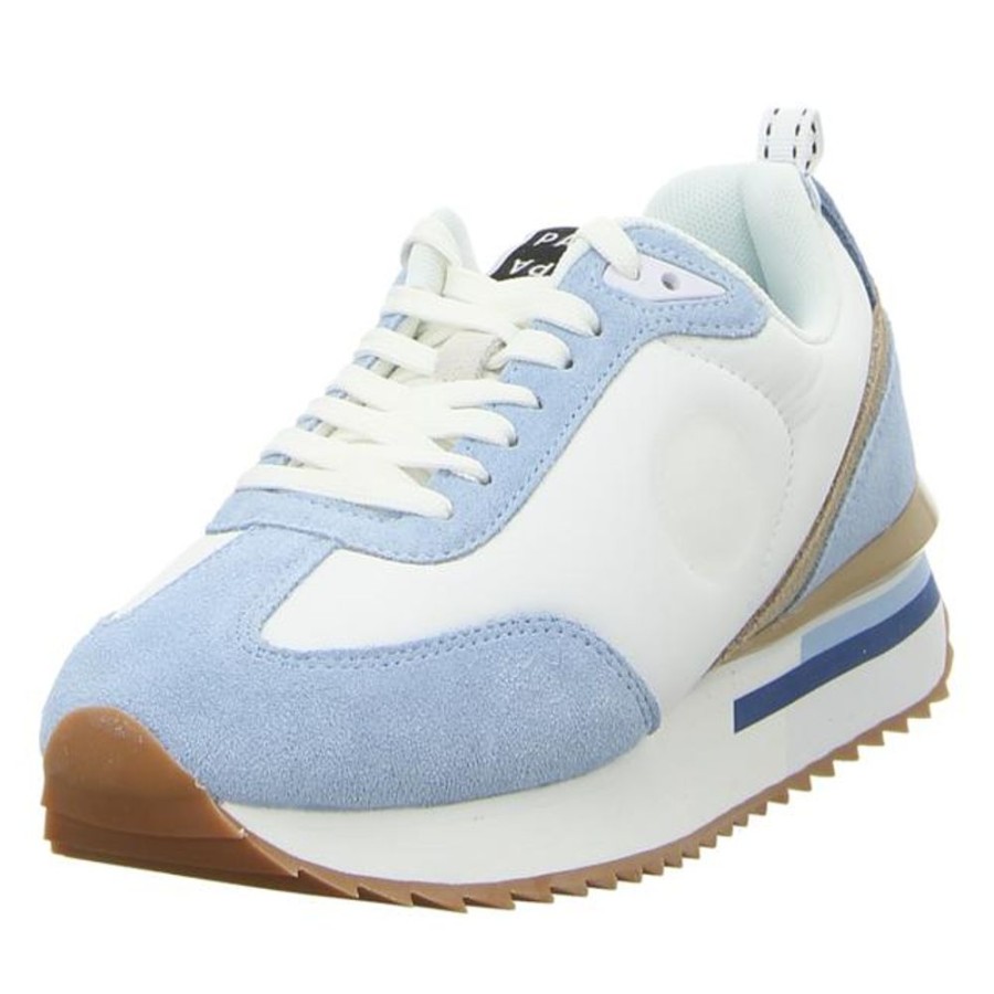 Damen Palpa Sneaker | Palpa - Sneaker - Jenna 1 - White/Lt.Blue/Lt.Sand