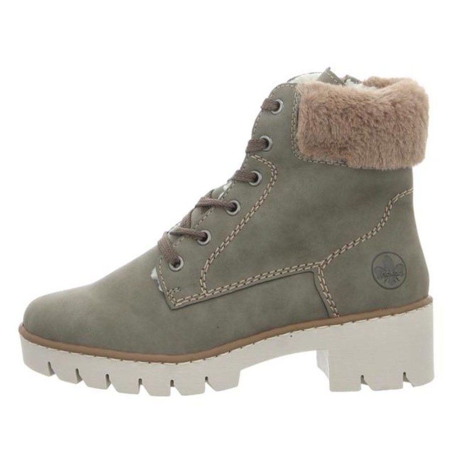 Damen Rieker Stiefeletten | Rieker - Stiefeletten - Grau