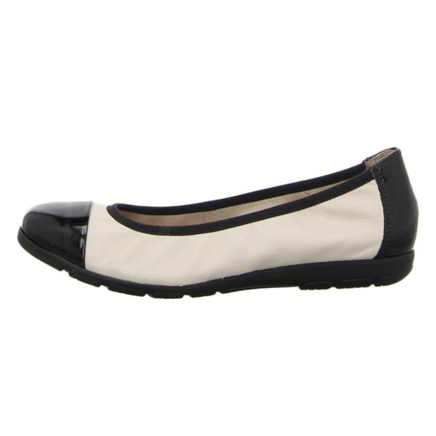 Damen Caprice Ballerinas | Caprice - Ballerinas - Cream/Black