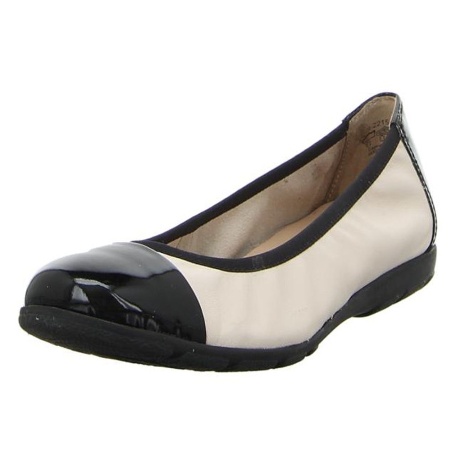 Damen Caprice Ballerinas | Caprice - Ballerinas - Cream/Black