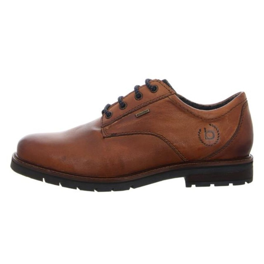 Herren Bugatti Schnurschuhe | Bugatti - Schnurschuhe - Vandero Comfort - Cognac