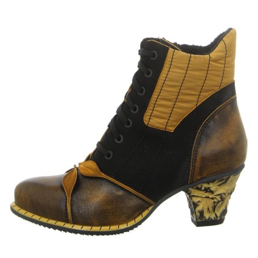 Damen Simen Stiefeletten | Simen - Stiefeletten - Gelb