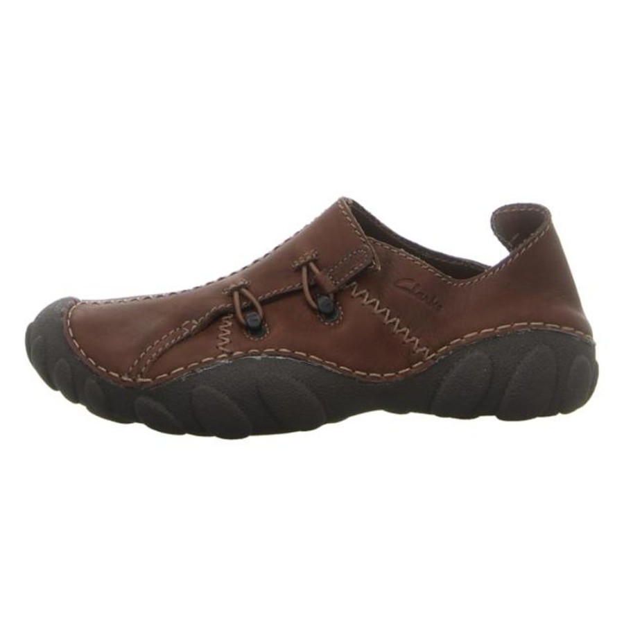 Herren Clarks Halbschuhe | Clarks - Slipper - Mamo Spirit 2 - Dark Brown