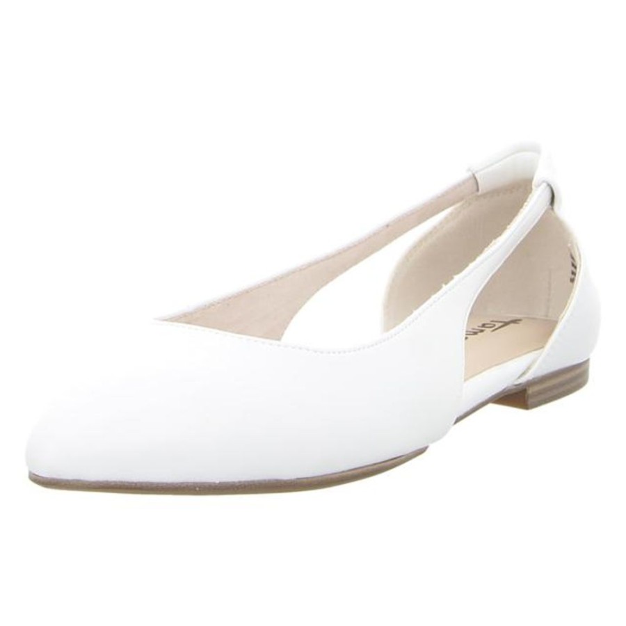 Damen Tamaris Ballerinas | Tamaris - Ballerinas - White Matt