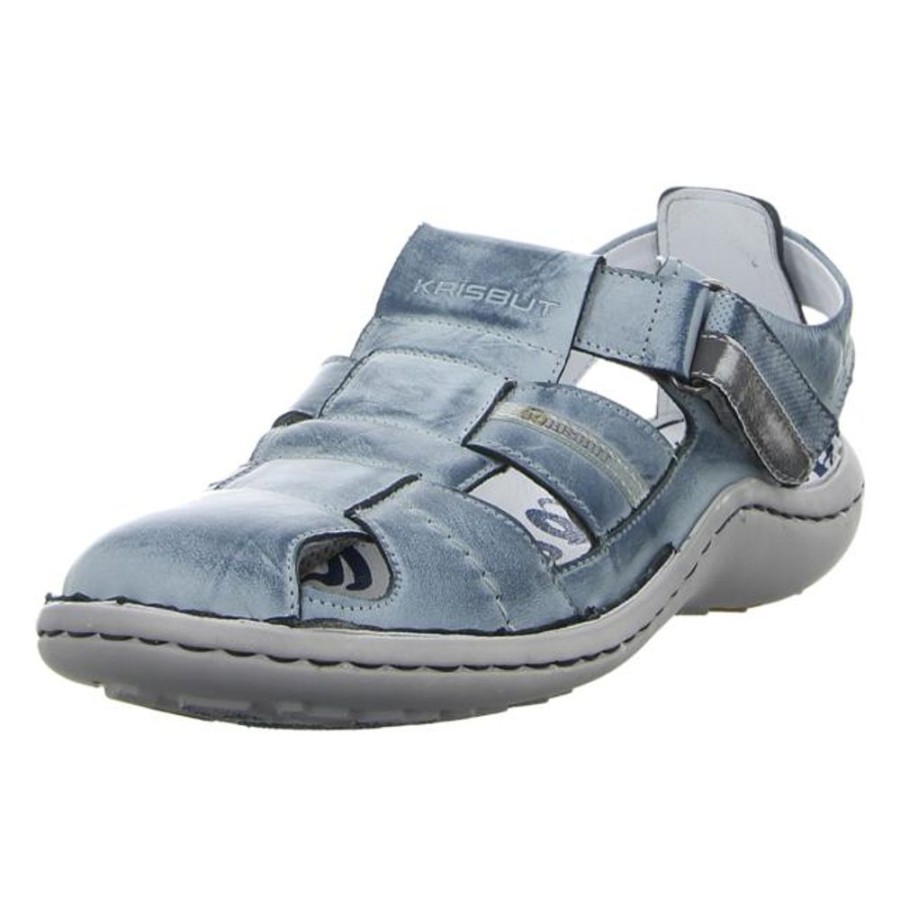 Herren Krisbut Offene Schuhe | Krisbut - Sandalen - Blau