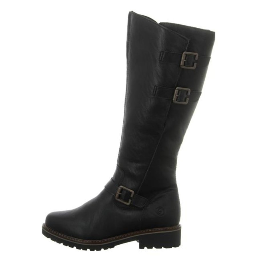 Damen Remonte Stiefel | Remonte - Stiefel - Vario- Schaftlose Einlage - Schwarz