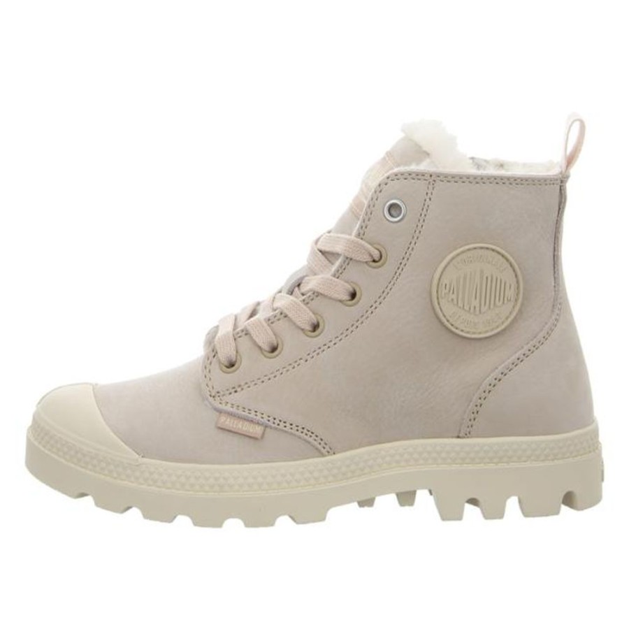 Damen Palladium Stiefeletten | Palladium - Stiefeletten - Pampa Hi Zip Wl - Warm Sand