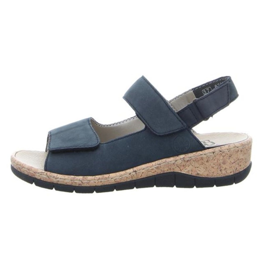 Damen Rieker Sandaletten | Rieker - Sandalen - Blau