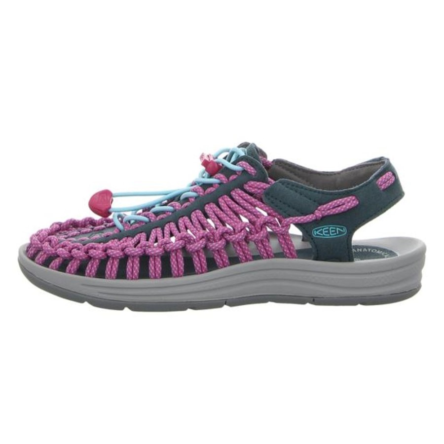 Damen Keen Halbschuhe | Keen - Slipper - Uneek - Sea Moss/Festival Fuchsia