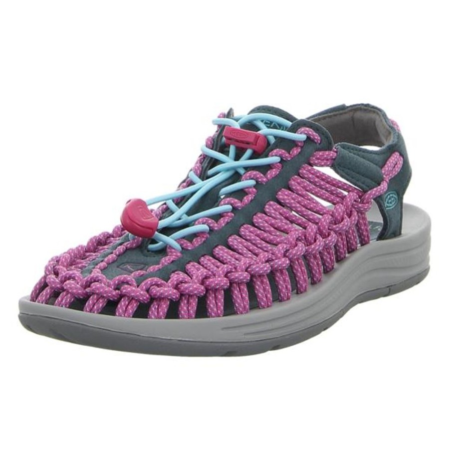 Damen Keen Halbschuhe | Keen - Slipper - Uneek - Sea Moss/Festival Fuchsia